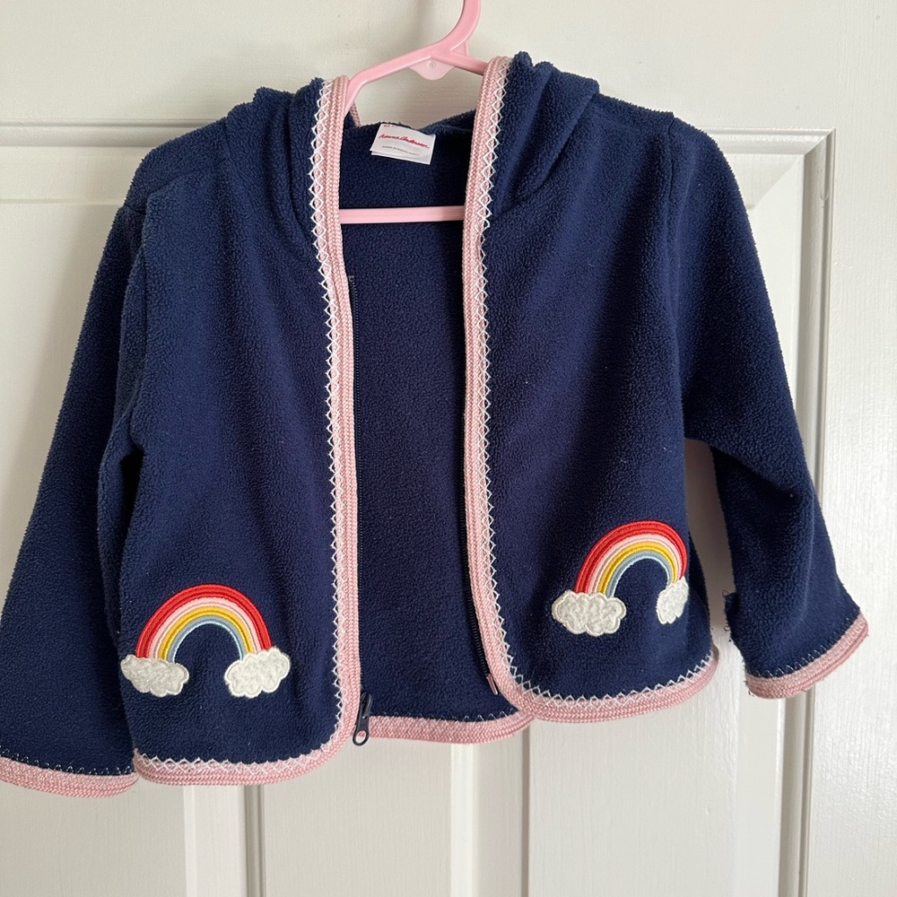 Hanna Andersson rainbow fleece, 18-24 months - Picture 6 of 6